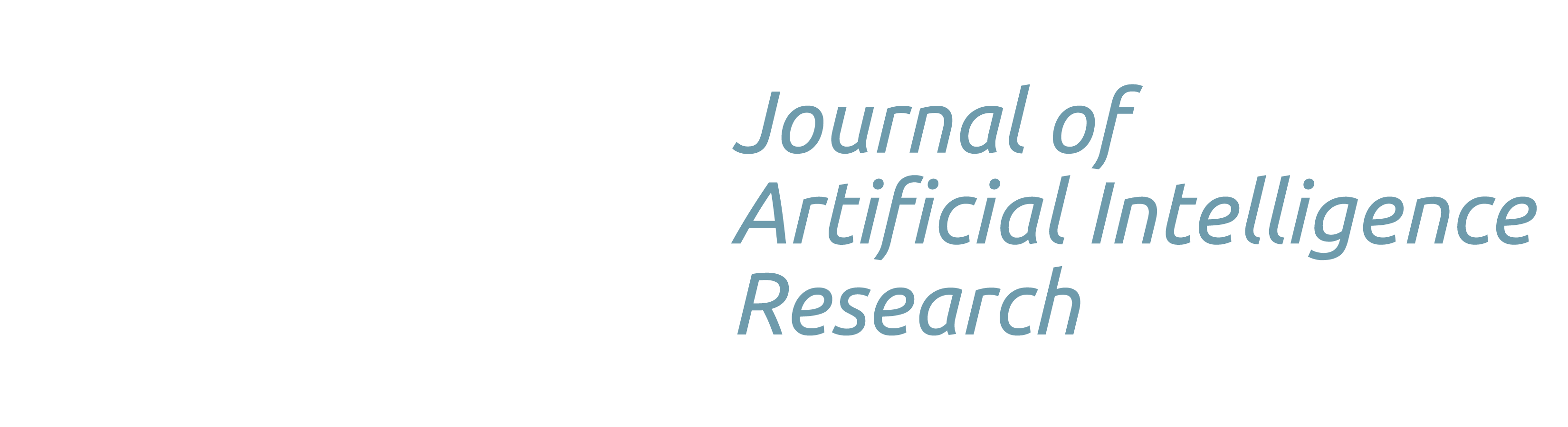 journal of artificial intelligence research